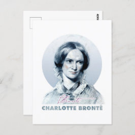 Cartão Postal Charlotte Bronte Richmond - Retrato de Pintura