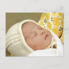 Cartão Postal Charlotte Elizabeth Diana - Britânica Will Kate
