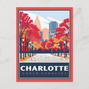 Cartão Postal Charlotte, NC
