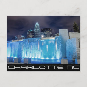 Cartão Postal Charlotte NC-QUEEN CITY