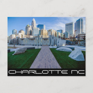Cartão Postal Charlotte NC -RAINHA DA CIDADE