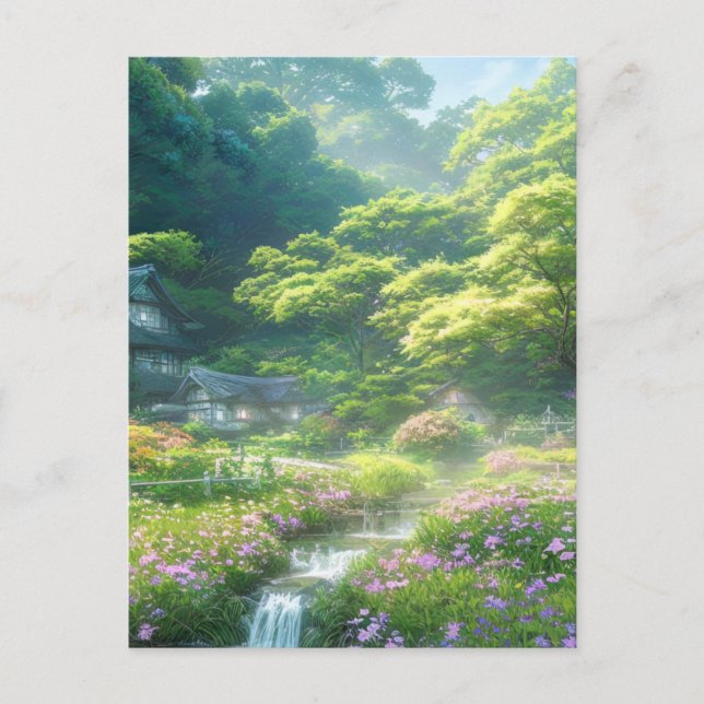 Cartão Postal Charme do Verão (Frente)