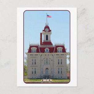 Cartão Postal Chase County, Kansas, Courthouse