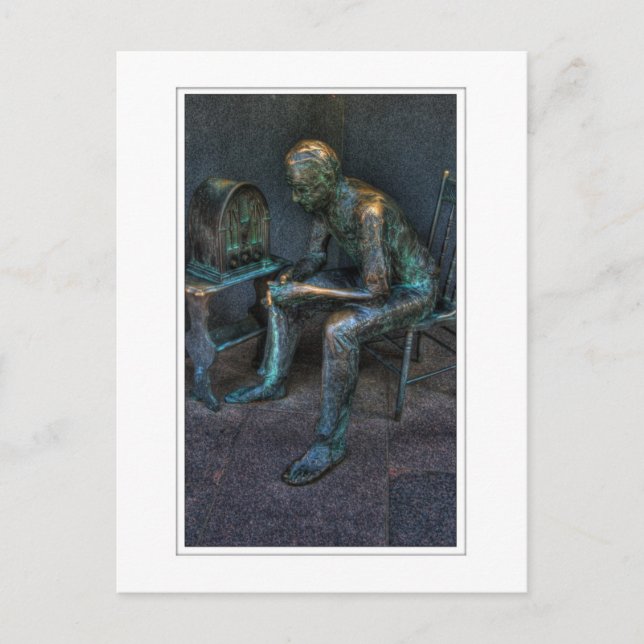 Cartão Postal Chat Fireside (Frente)