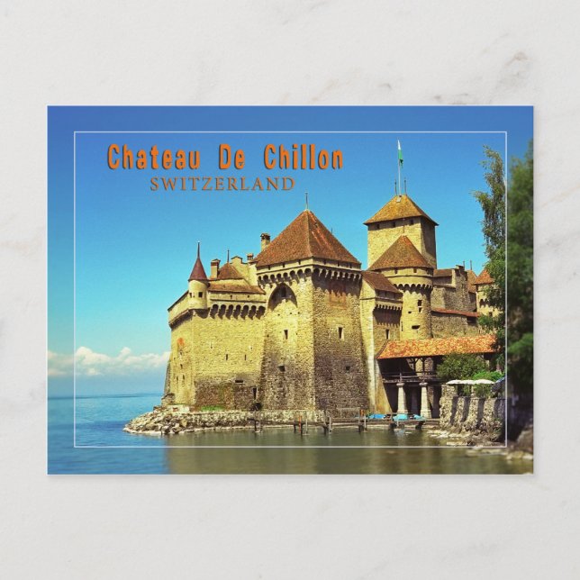 Cartão Postal Château de Chillon (Frente)