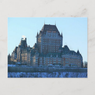 Cartão Postal Chateau Frontenac, Quebec, Canadá