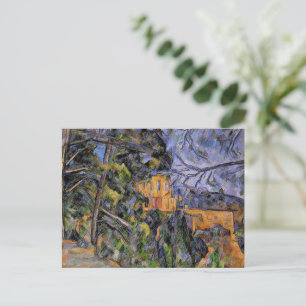 Cartão Postal Chateau Noir por Paul Cezanne