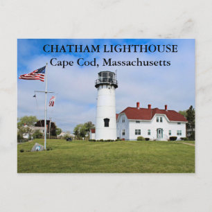 Cartão Postal Chatham Lighthouse, Massachusetts Postcard