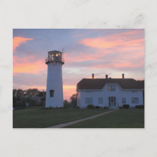 Cartão Postal Chatham Lighthouse Sunset