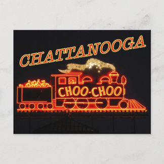 Cartão Postal Chattanooga Choo Néon