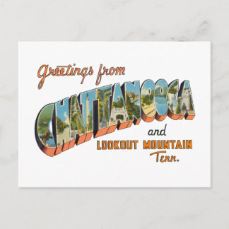 Cartão Postal Chattanooga TN