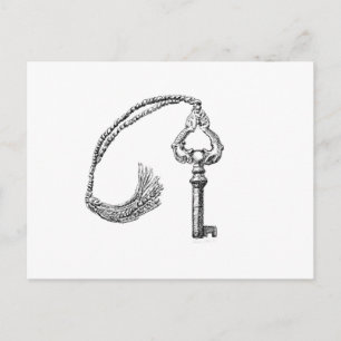 Cartão Postal Chave Victrola
