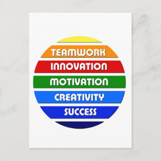 Cartão Postal Chaves para o sucesso