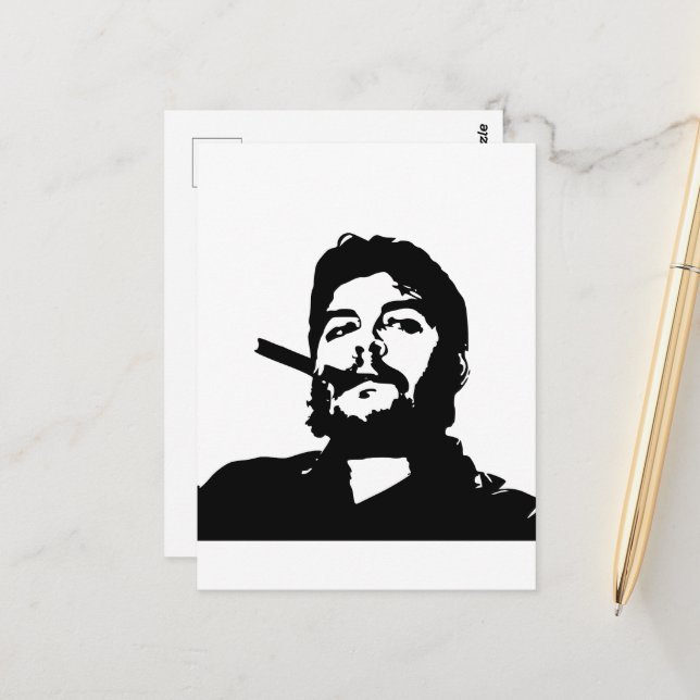 Cartão Postal Che Guevara, Comandante, Revolução, Cuba, Havana (Frente/Verso In Situ)