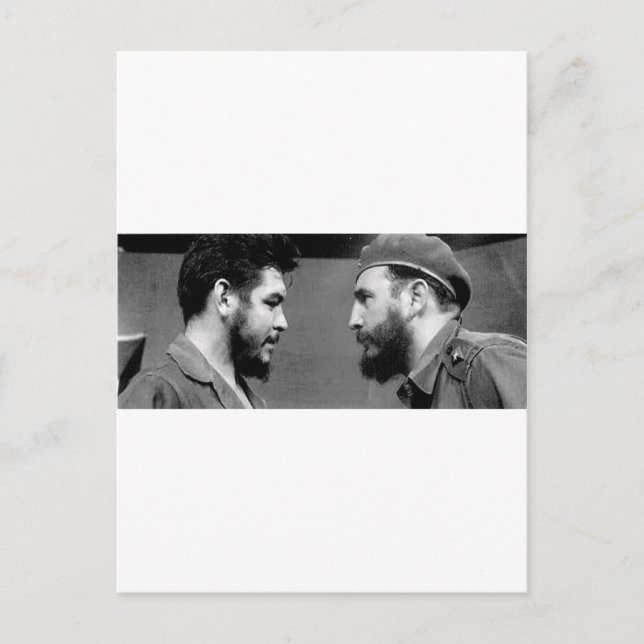 Cartão Postal Che-y-Fidel (Frente)