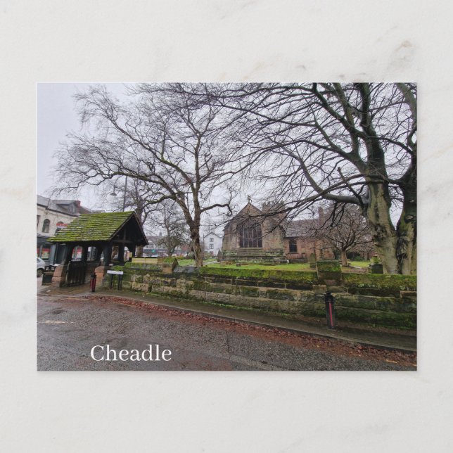 Cartão Postal Cheadle (Frente)
