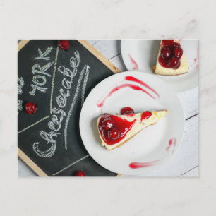 Cartão Postal Cheesecake de Nova Iorque