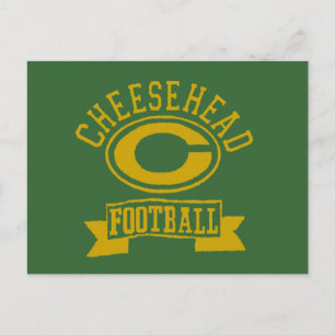 Cartão Postal Cheesehead C Futebol 1
