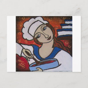 Cartão Postal chef