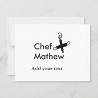 Chef cozinheiro adiciona nome SMS homens padaria d