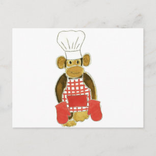 Cartão Postal Chef Mackey Red