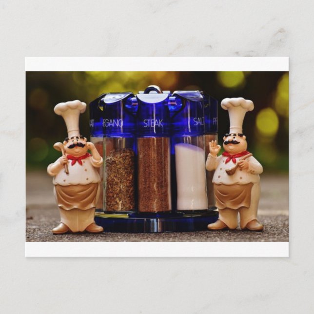 Cartão Postal Chef Stand (Frente)