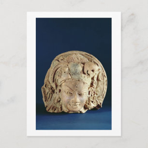 Cartão Postal Chefe de Ardhanarisvara, Newal, Unao (terracotta)