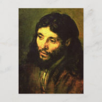 Chefe de Jesus por Rembrandt