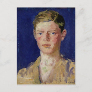Cartão Postal Chefe de um Jovem