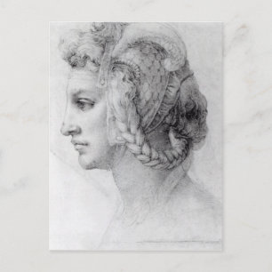 Cartão Postal Chefe Ideal de uma Mulher, c.1525-28