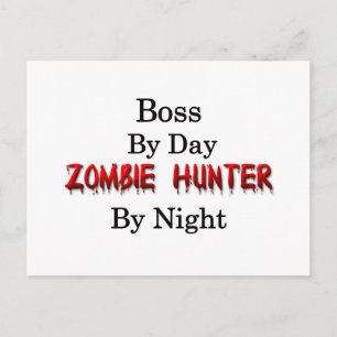 Cartão Postal Chefe/Zombie Hunter