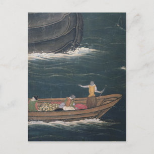 Cartão Postal Chegada do Japão Português, carga pequena