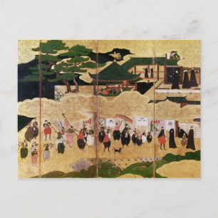 Cartão Postal Chegada dos portugueses no Japão 3