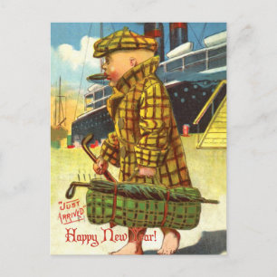 Cartão Postal Chegou o Ano Novo