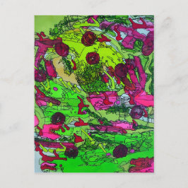 Cartão Postal Cheio de mim mesmo Marie Gage Abstrato de Belas Ar