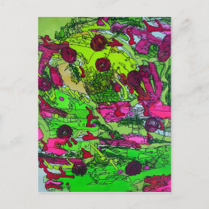 Cartão Postal Cheio de mim mesmo Marie Gage Abstrato de Belas Ar