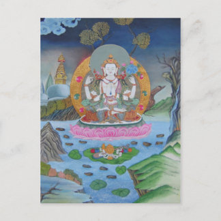 Cartão postal Chenrezig