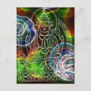 Cartão Postal Chenrezig Energy