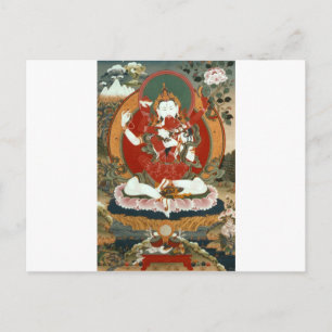 CARTÃO POSTAL CHENREZIG GYALWA GYATSO
