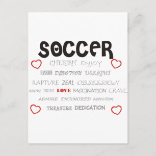 Cartão Postal Cherish Soccer