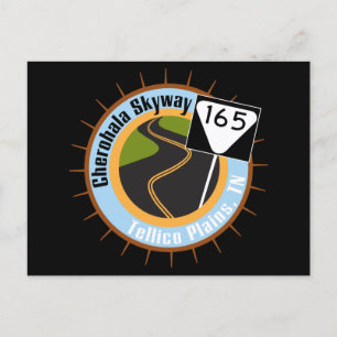 Cartão Postal Cherohala Skyway Famous Motorcycle Road