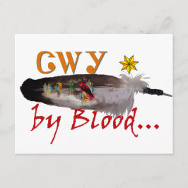 Cartão Postal Cherokee by Blood