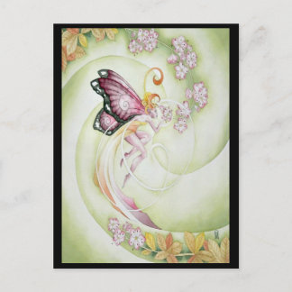Cartão Postal Cherry Blossom Faery