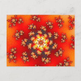 Cartão Postal Cherry Blossom Floral Sprinkles