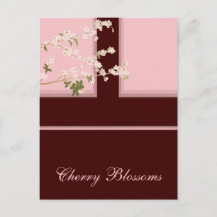 Cartão postal Cherry Blossoms