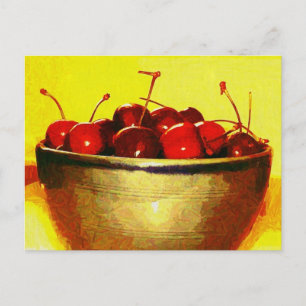 Cartão Postal Cherry Bowl