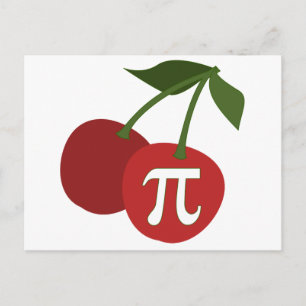 Cartão Postal Cherry Pi Day