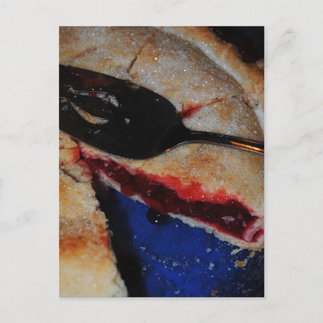 Cartão Postal Cherry Pie Postcard (Frente)