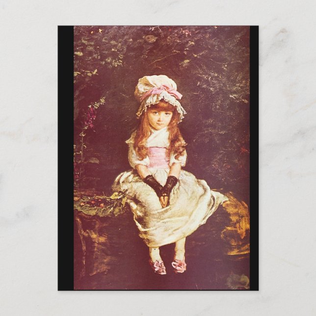 Cartão Postal Cherry Ripe', Sir John Everett_Retratos (Frente)