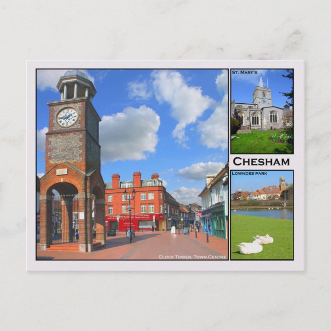 Cartão postal Chesham (Frente)